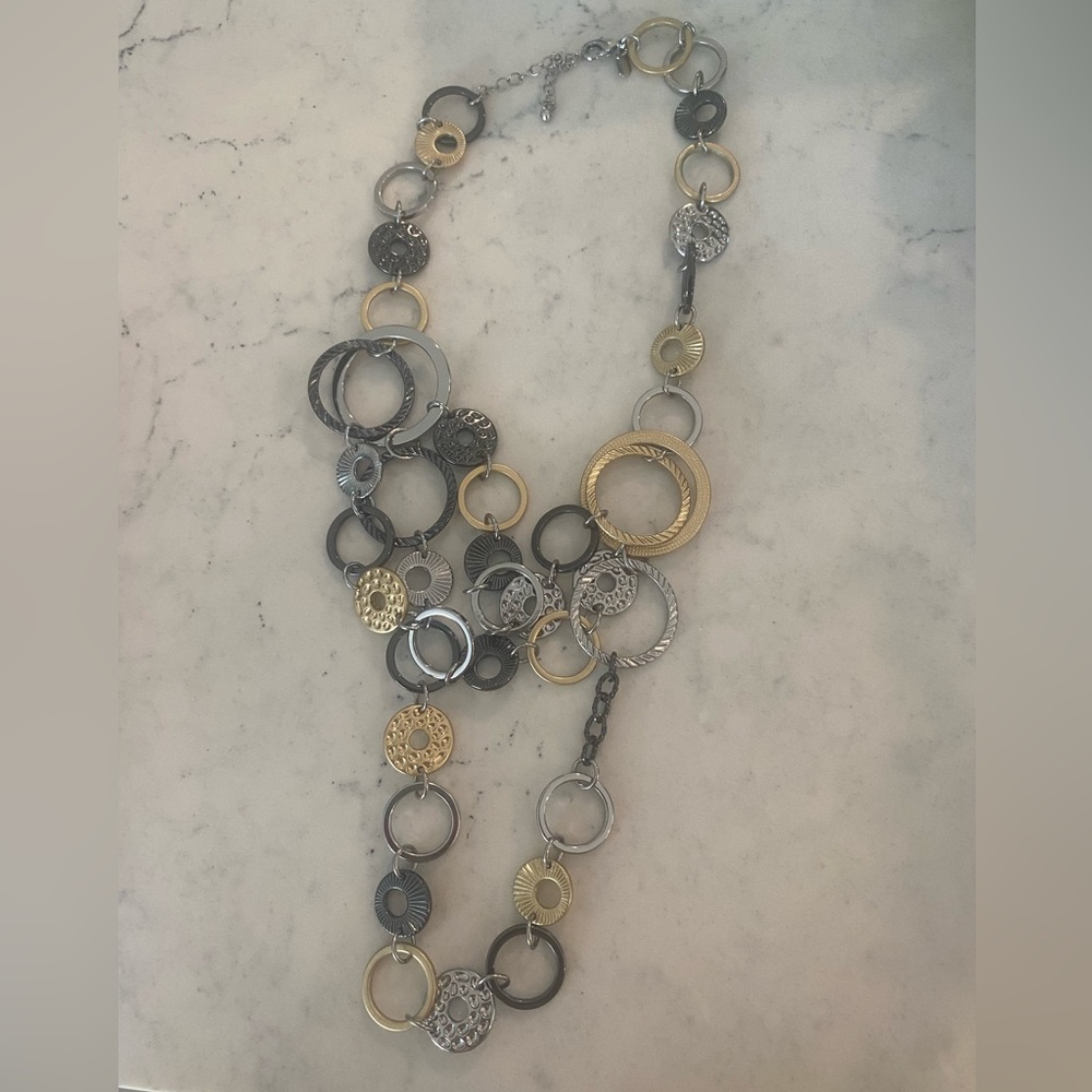 Lisa Sophia necklace- Gold & Silver
